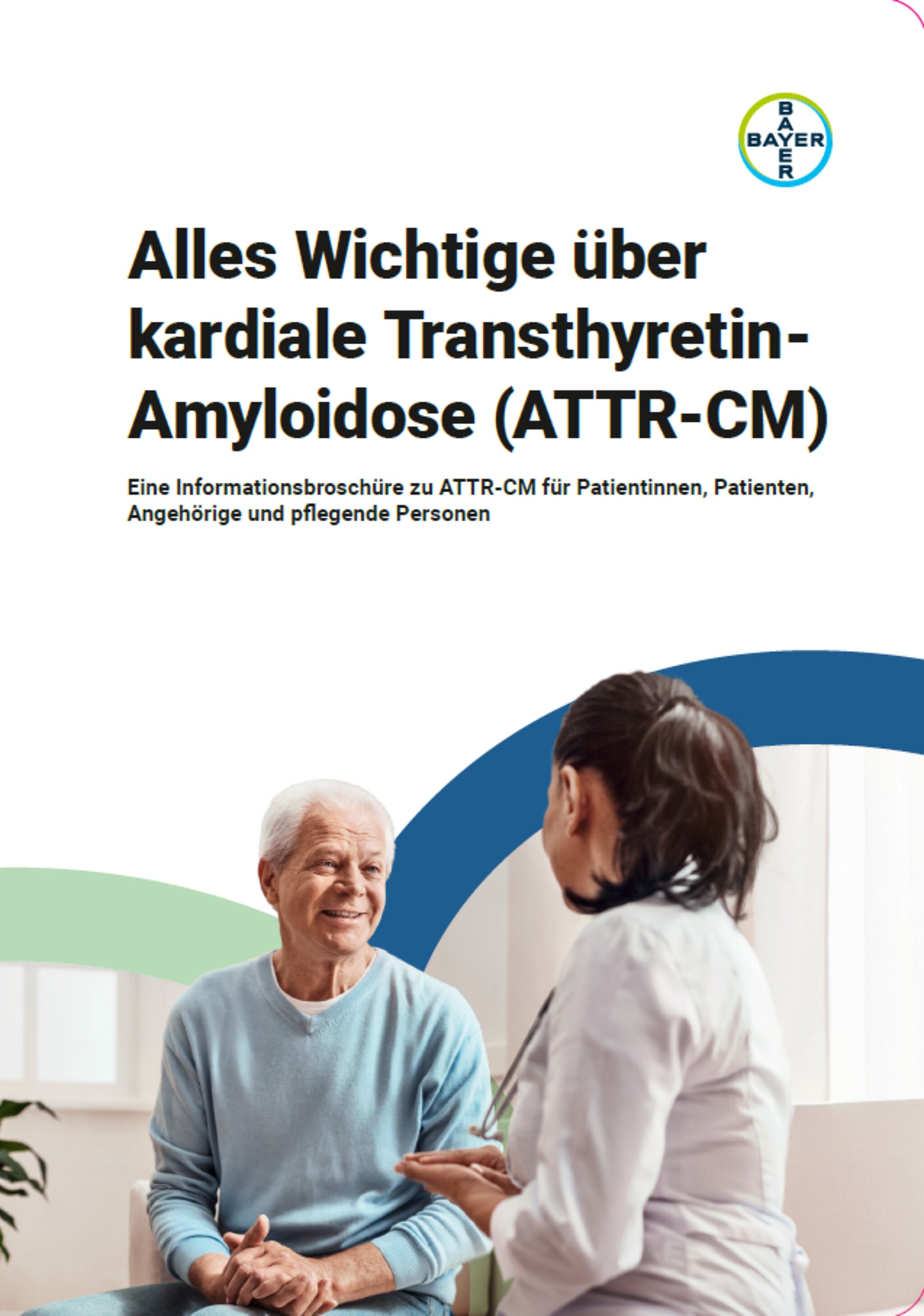 Abbildung der Patientenbroschüre zur kardialen Transthyretin-Amyloidose